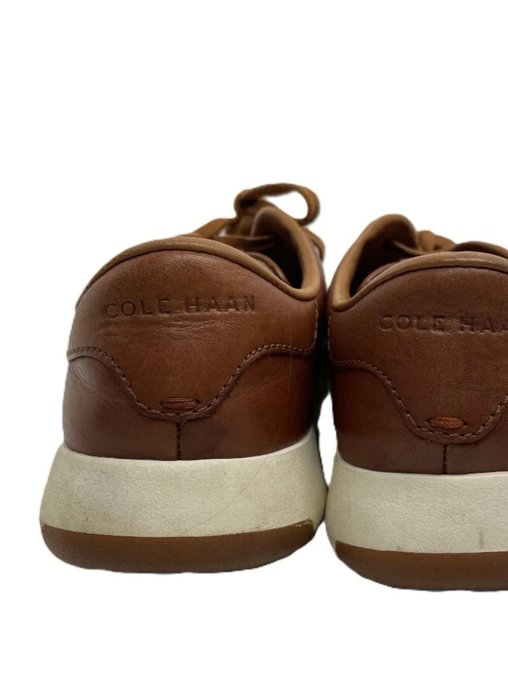 Cole Haan Grandpro Tennis Sneakers Shoes Men’s Size 10 M C22585 Brown Leather